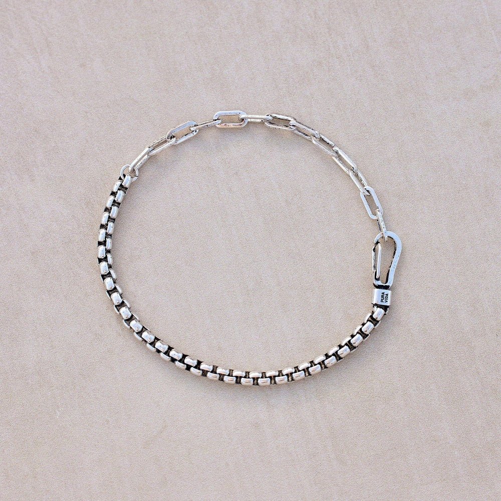 Men's Carabiner Clasp Chain Bracelet - MTT Collective