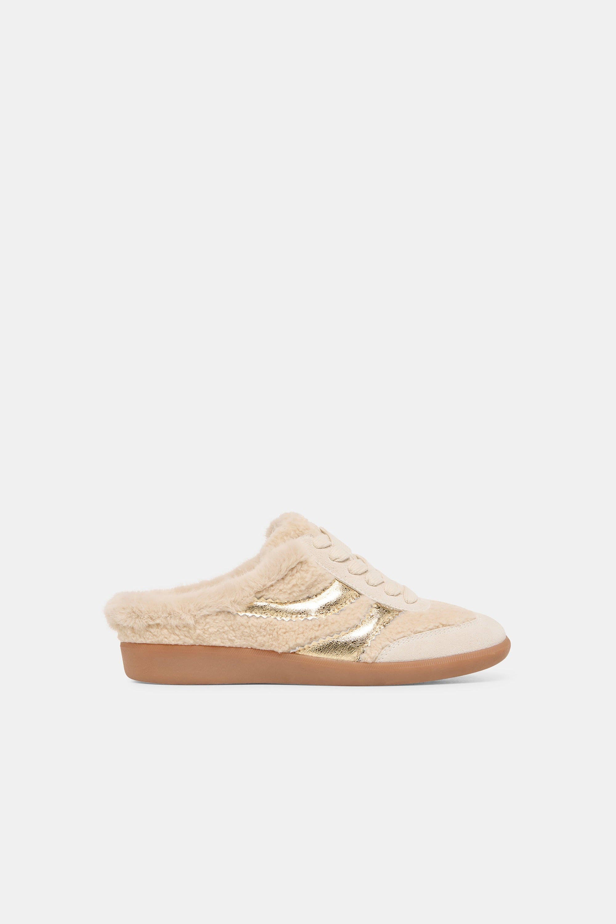 Dolce Vita Merit Slide Plush sneaker side profile