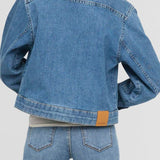 Mid - Weight Denim Pleated Jacket - MTT Collective