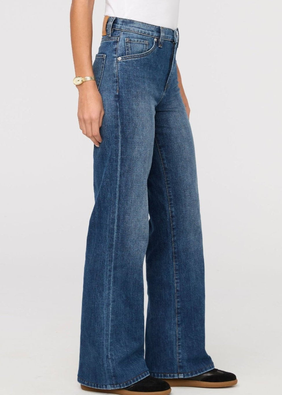 Midweight Performance Denim Wide Leg - MTT Collective