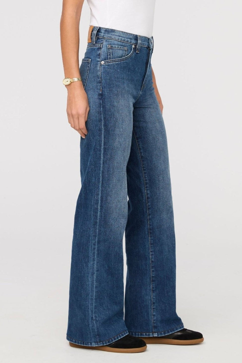 Midweight Performance Denim Wide Leg - MTT Collective