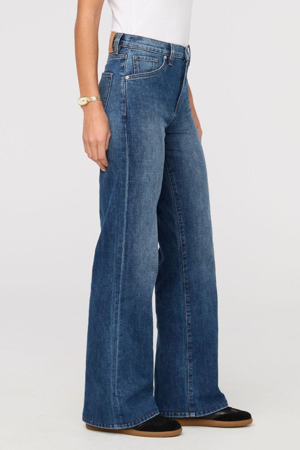 Midweight Performance Denim Wide Leg - MTT Collective