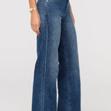 Midweight Performance Denim Wide Leg - MTT Collective