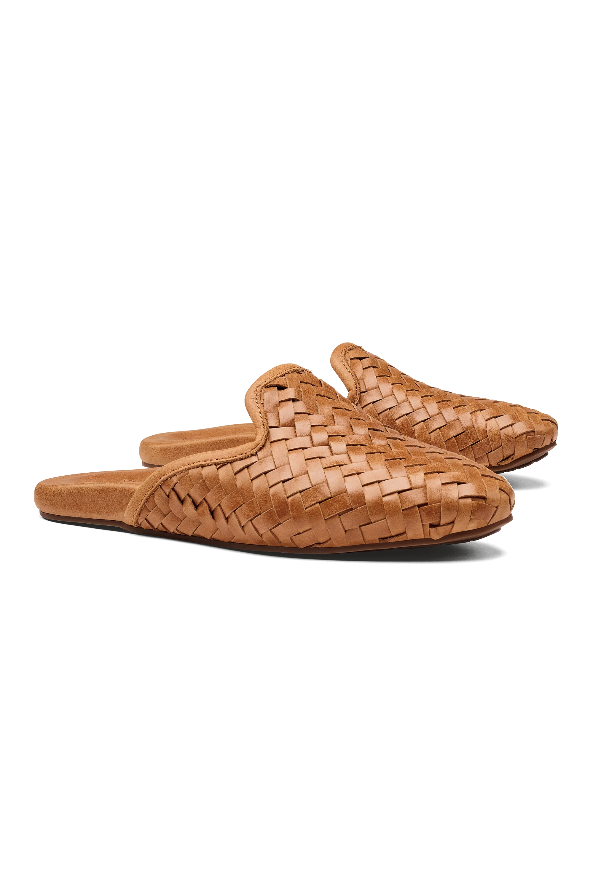 Mi'i Woven Leather Mule