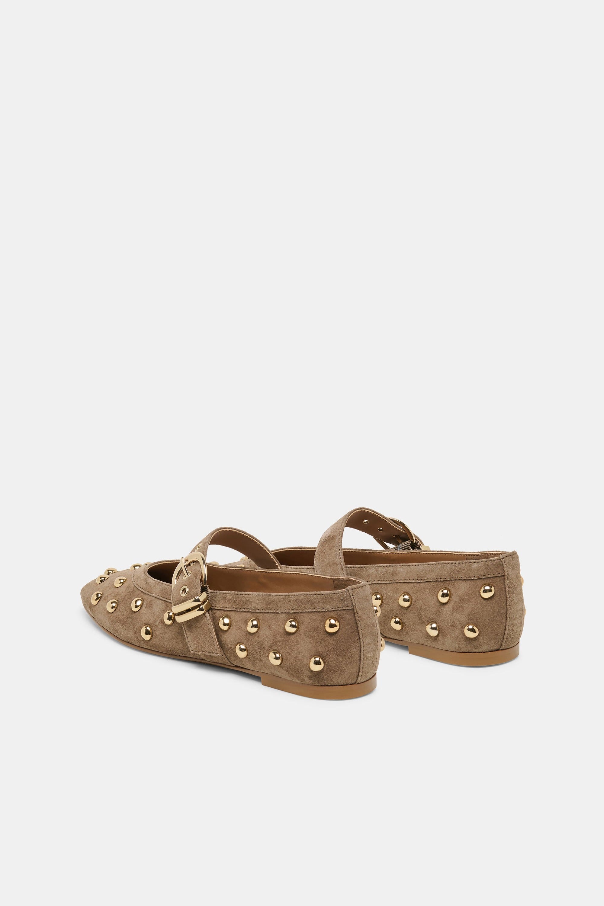 Dolce Vita Mikel Stud ballet flat angled pair view