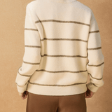 Miranda Striped Crewneck Sweater - MTT Collective