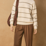 Miranda Striped Crewneck Sweater - MTT Collective