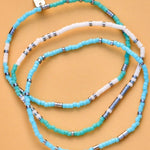 Mixed Seed Bead Stretch Bracelet Set Of 3 - MTT Collective