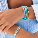 Mixed Seed Bead Stretch Bracelet Set Of 3 - MTT Collective