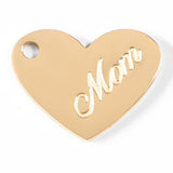 Mom Heart Charm - MTT Collective