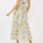 Morning Meadow Smocked Midi Dress - MTT Collective