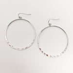 Gigi Hammered Hoop Earrings - MTT Collective