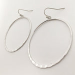 Gigi Hammered Hoop Earrings - MTT Collective