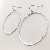 Gigi Hammered Hoop Earrings - MTT Collective