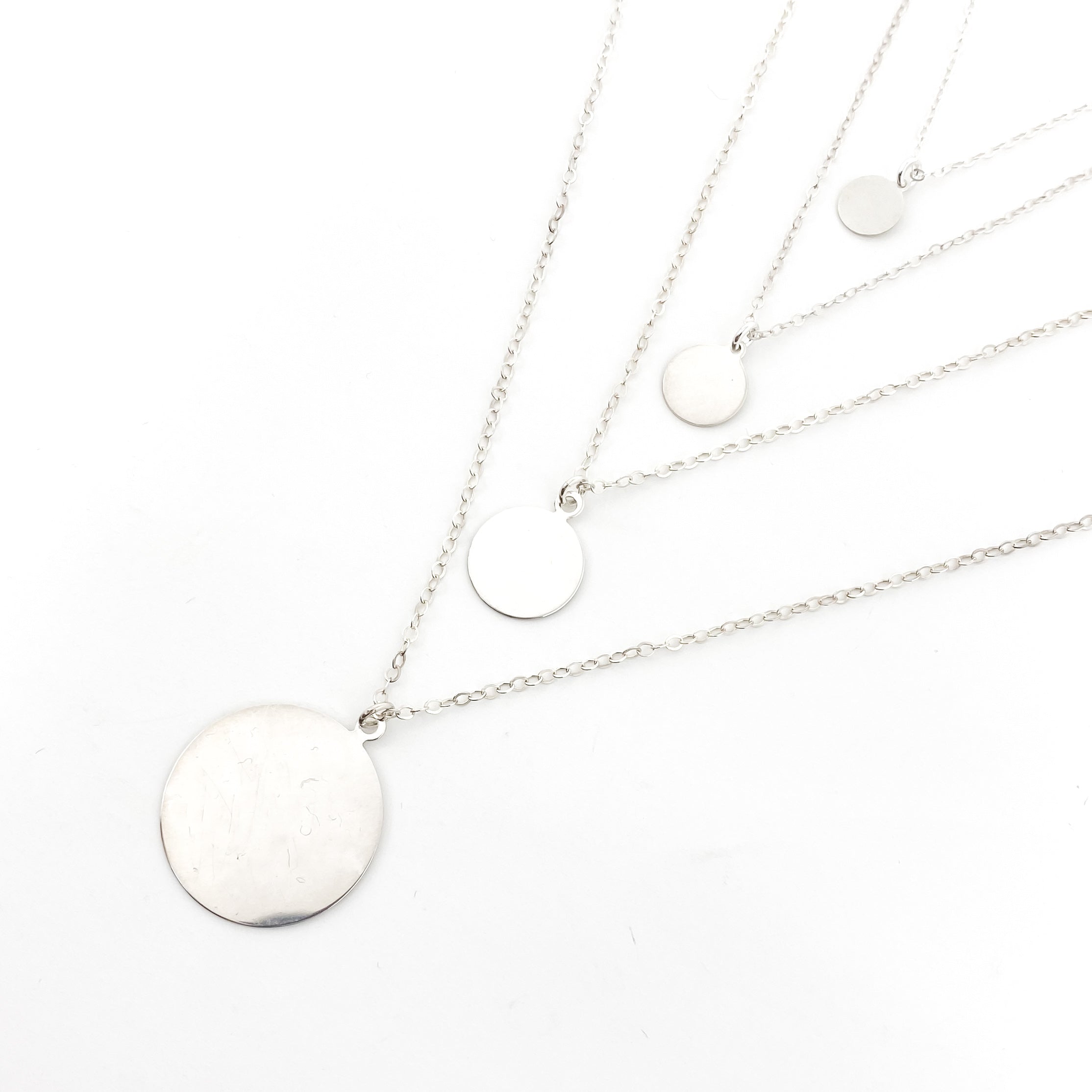 Teri Disc Charm Necklaces - MTT Collective