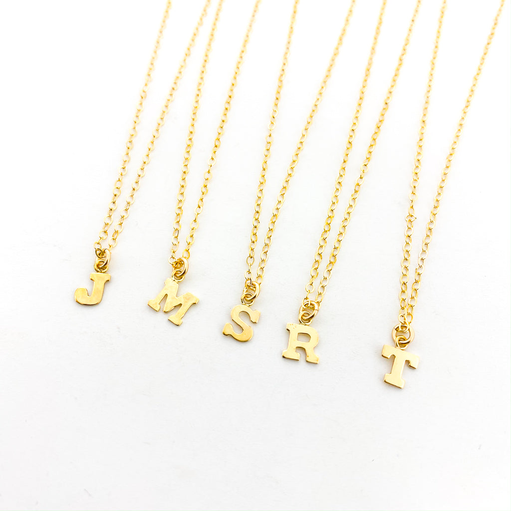 Bella Initial Necklace - MTT Collective