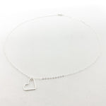 MTT Jewelry - Jewelry - Necklaces - Amara Open Hanging Heart Necklace - MTT Collective