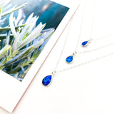 MTT Jewelry - Jewelry - Necklaces - Mila Teardrop Lab Opal Necklace - MTT Collective