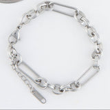 Multi Link Paperclip Chain Bracelet - MTT Collective