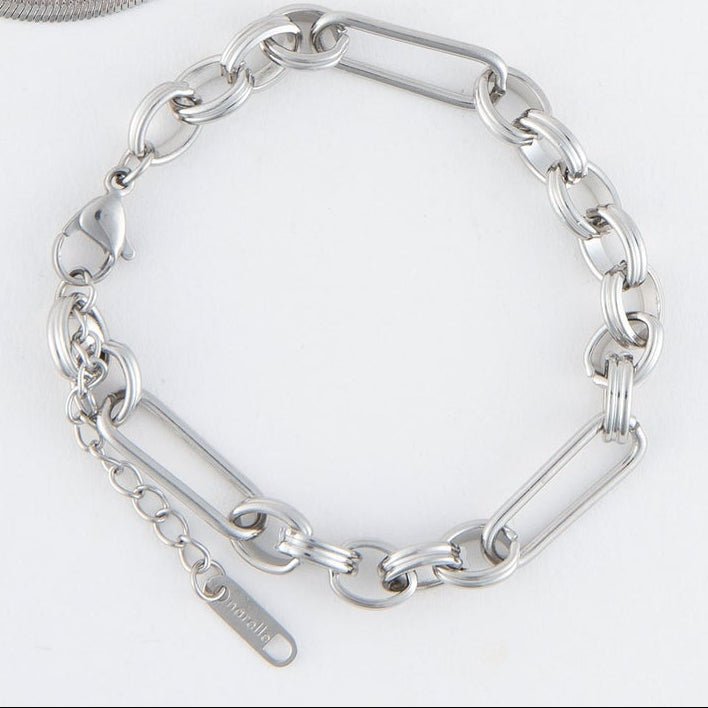 Multi Link Paperclip Chain Bracelet - MTT Collective