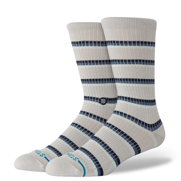 Multistripe Ribbed Crew Socks - MTT Collective
