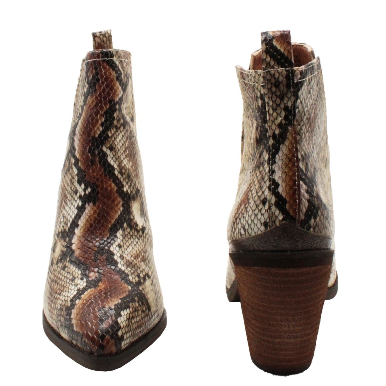 Mumba Faux Exotic Upper Bootie - MTT Collective