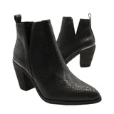 Mumba Faux Exotic Upper Bootie - MTT Collective