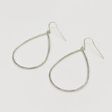 Nadia Large Smooth Oval Drop Earrings - MTT Collective