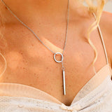 Nala Loop Chain Lariat Necklace - MTT Collective