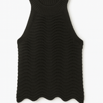 Naomi Wavy Knit Halter Tank - MTT Collective