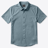 Cuts Crossover Button Up - Naples Blue