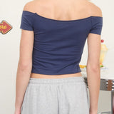 New York Off the Shoulder Tee - MTT Collective