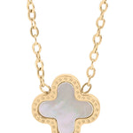 Nia Lucky Clover Charm Necklace - MTT Collective