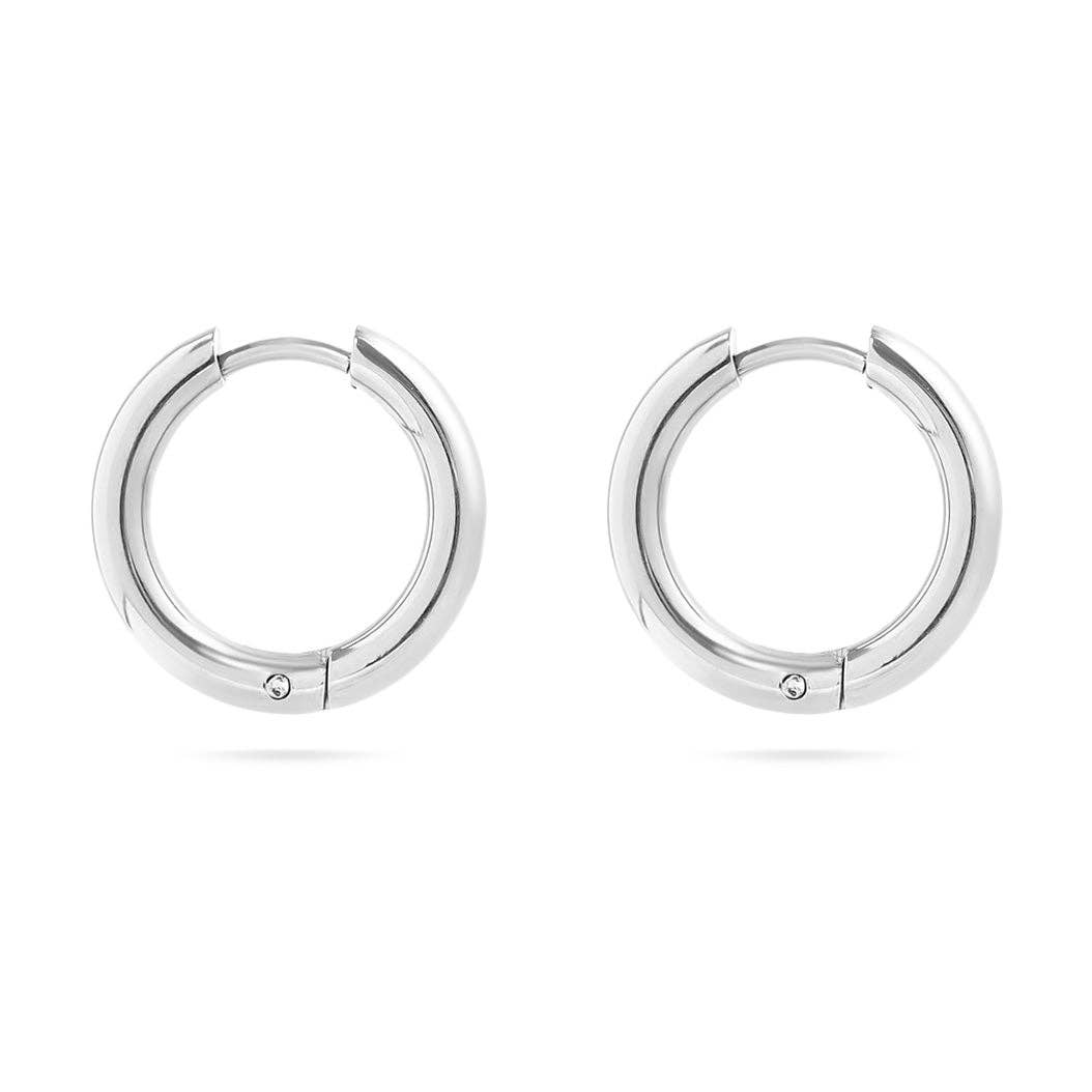 Nicole Simple Hoop Earrings - MTT Collective