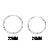 Nicole Simple Hoop Earrings - MTT Collective