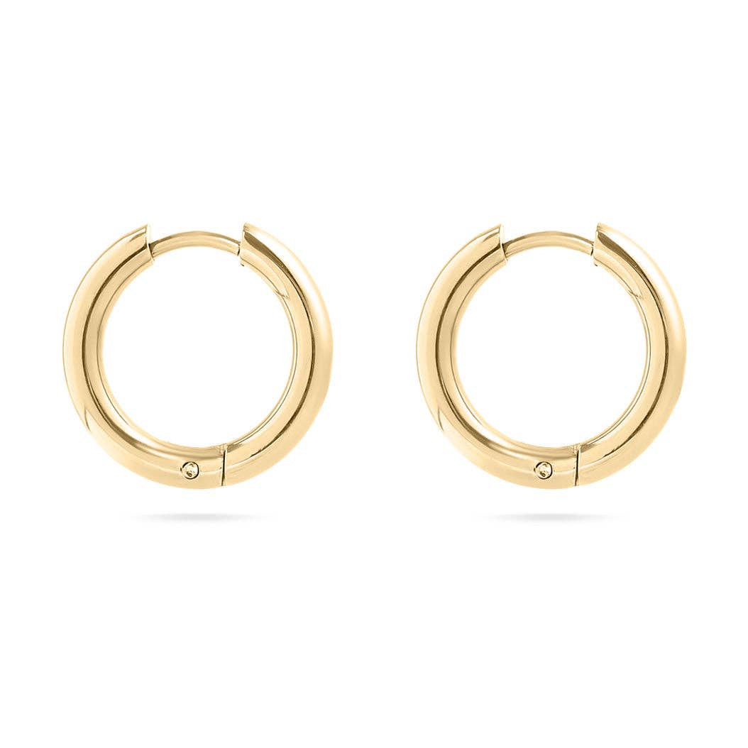 Nicole Simple Hoop Earrings - MTT Collective