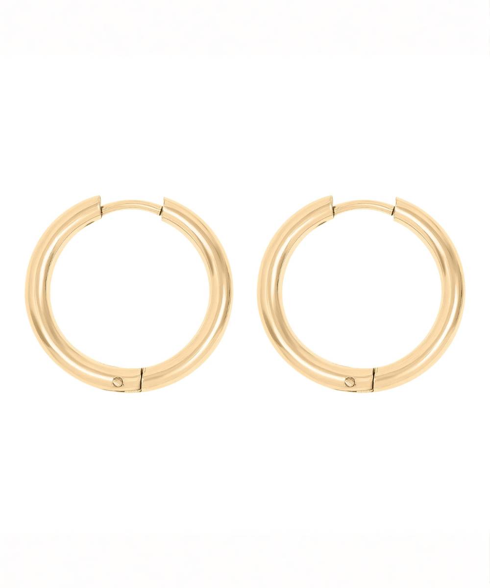 Nicole Simple Hoop Earrings - MTT Collective