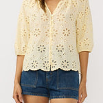 Nina Eyelet Top - MTT Collective