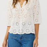 Nina Eyelet Top - MTT Collective