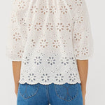 Nina Eyelet Top - MTT Collective