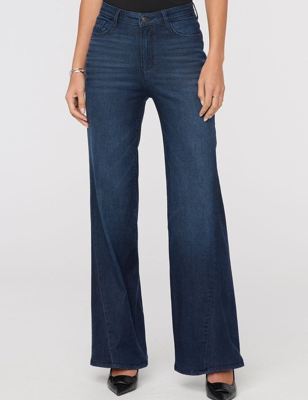 No Sweat Denim High Rise Wide Leg - MTT Collective