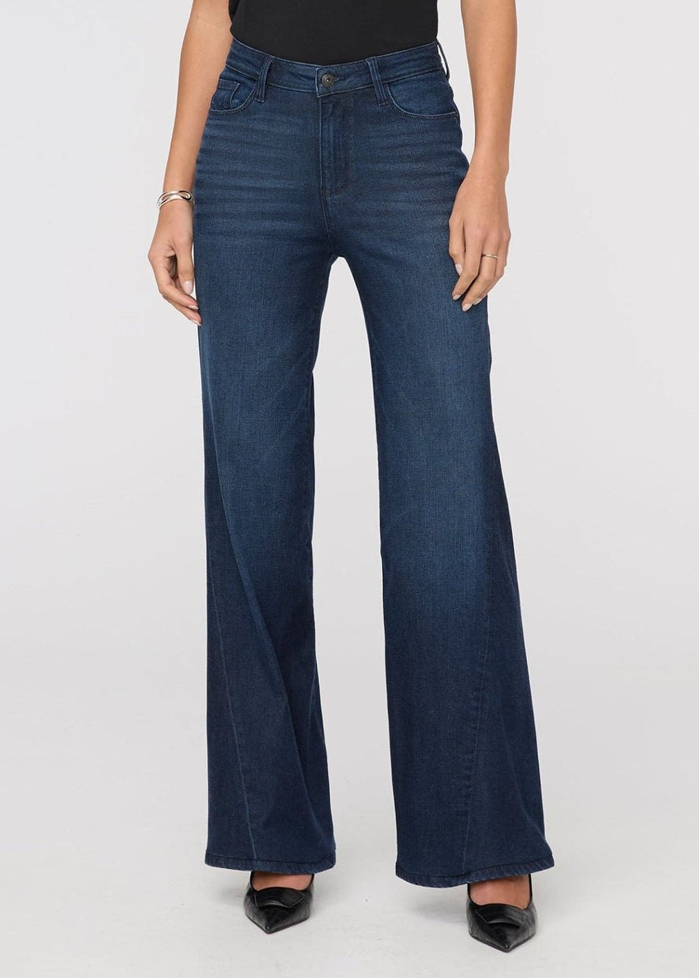 No Sweat Denim High Rise Wide Leg - MTT Collective