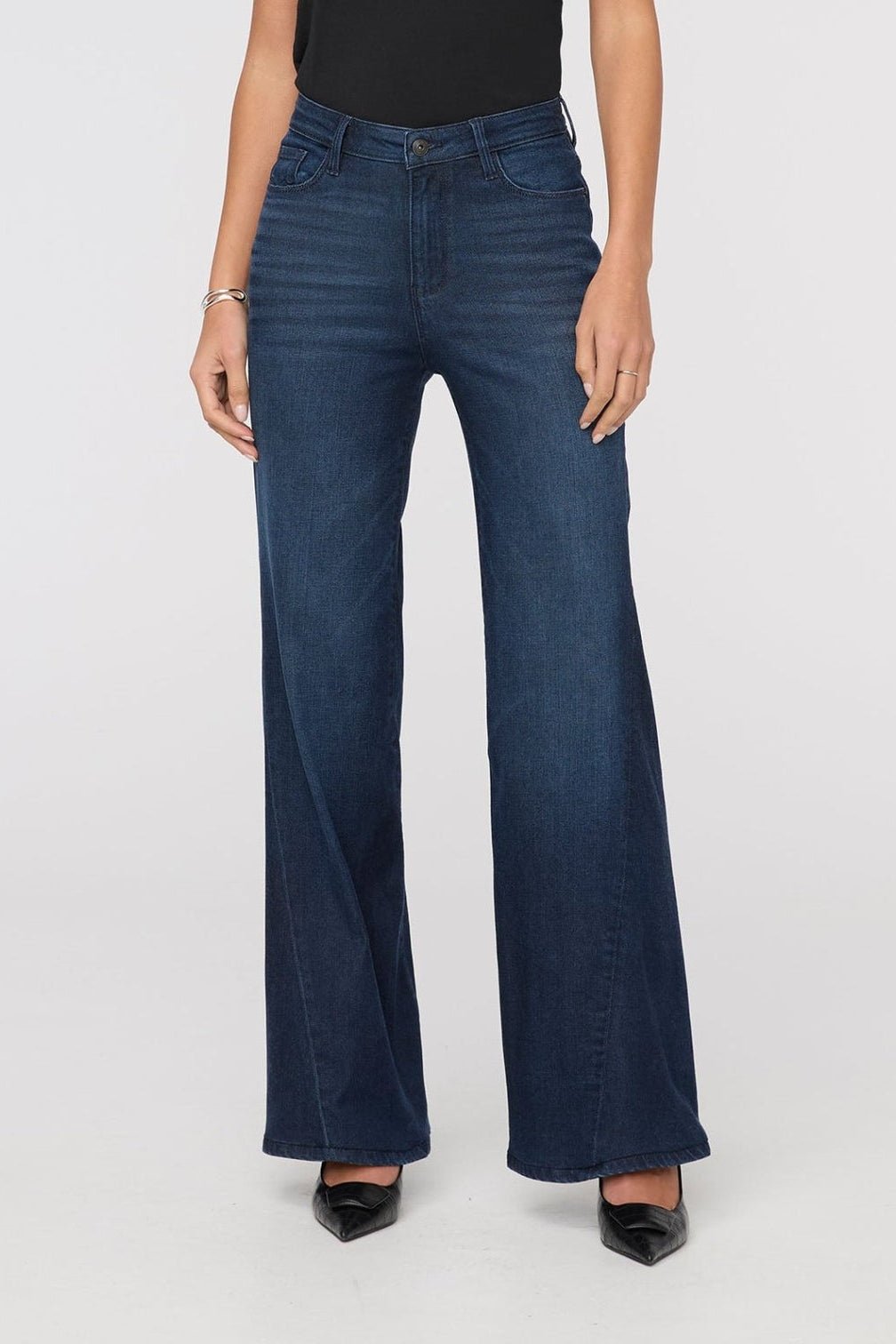 No Sweat Denim High Rise Wide Leg - MTT Collective