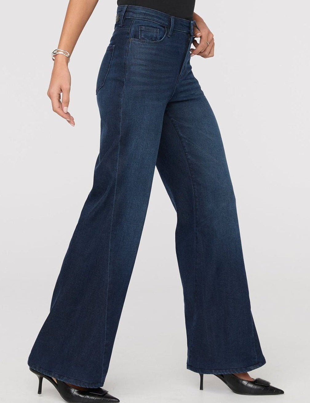 No Sweat Denim High Rise Wide Leg - MTT Collective