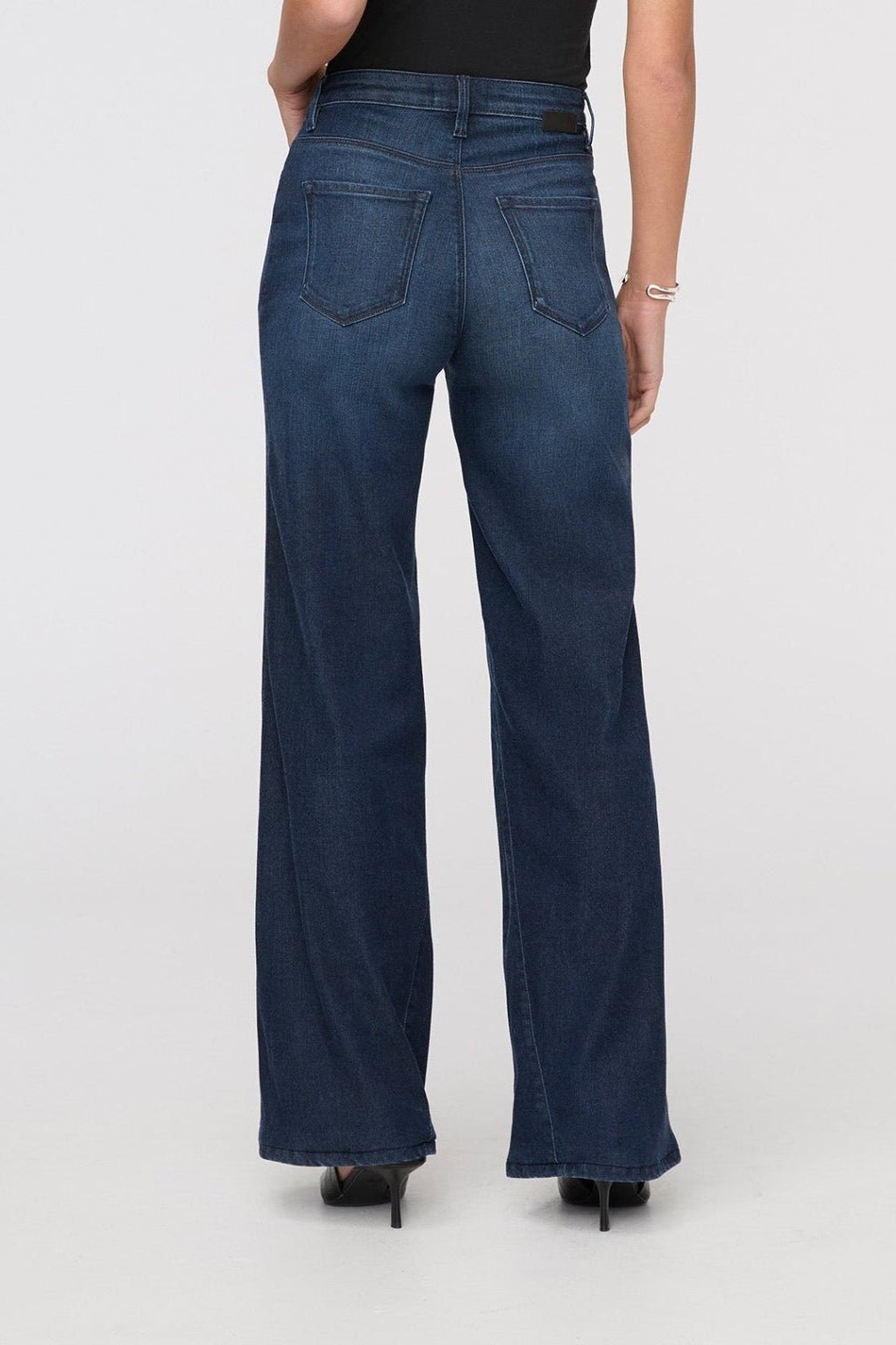 No Sweat Denim High Rise Wide Leg - MTT Collective