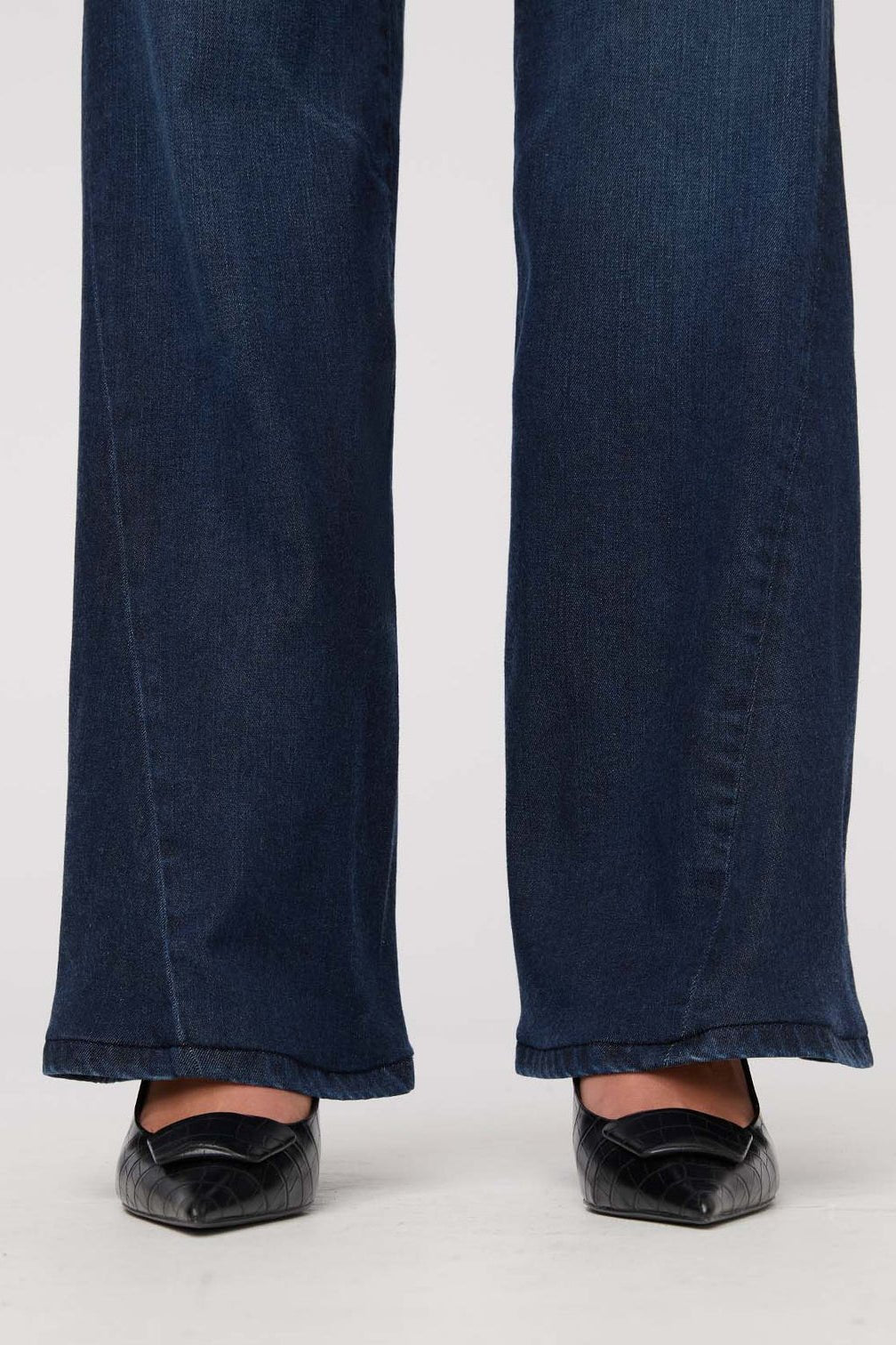No Sweat Denim High Rise Wide Leg - MTT Collective