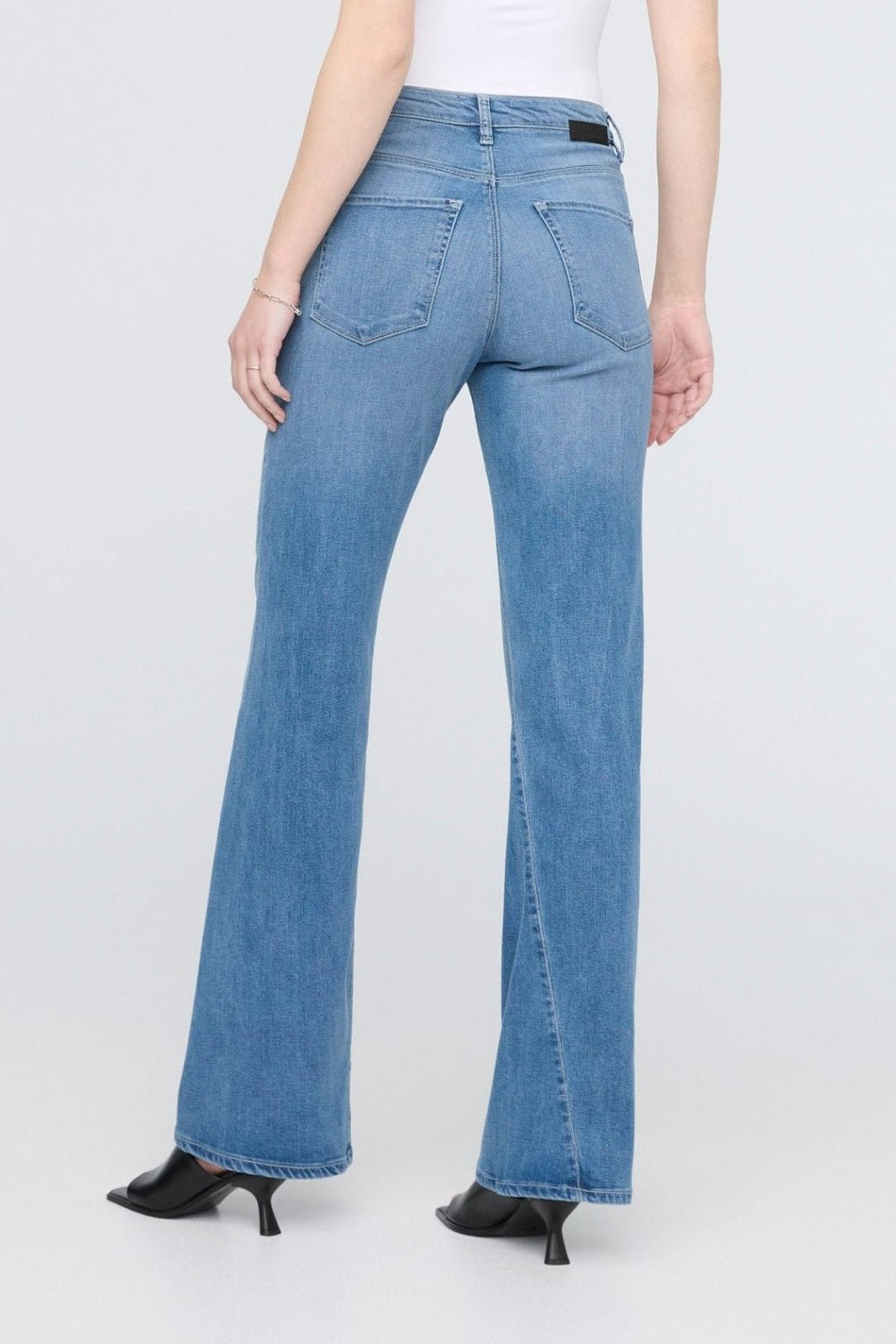 No Sweat Denim High Rise Wide Leg - MTT Collective