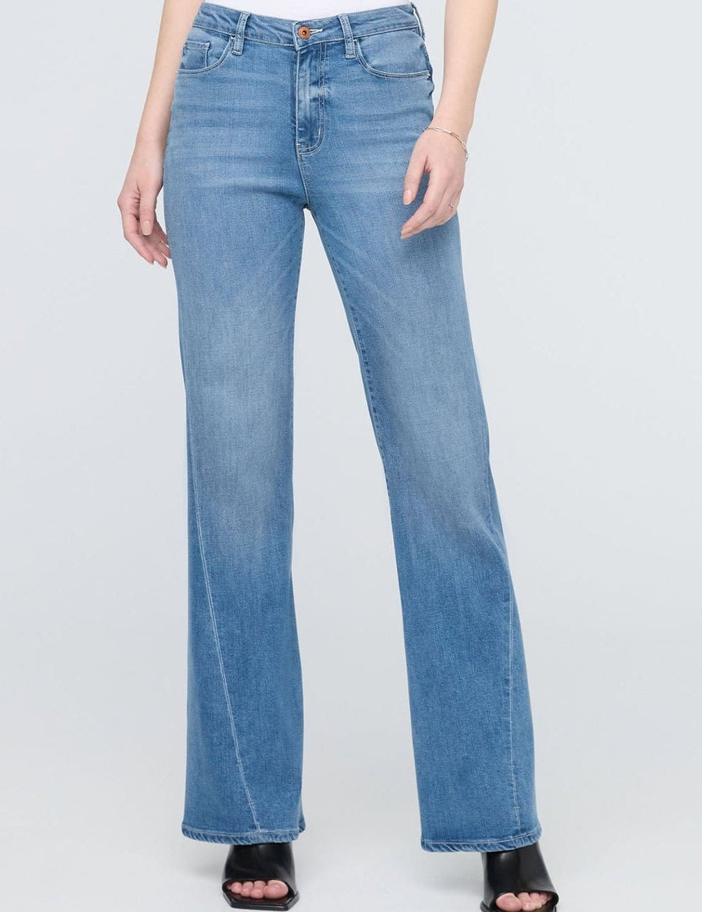 No Sweat Denim High Rise Wide Leg - MTT Collective