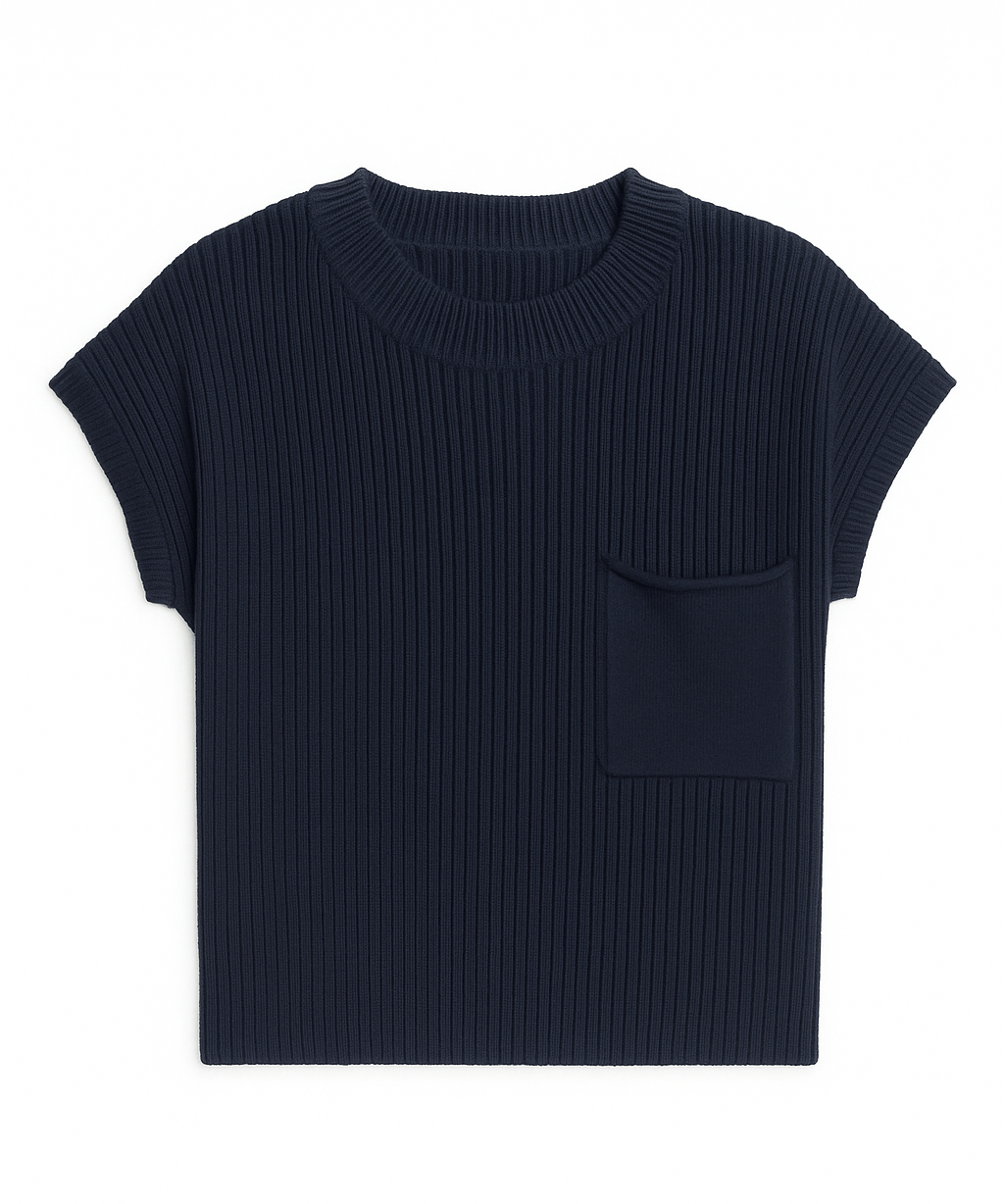 Nora Ribbed Mock Neck Sweater - MTT Collective