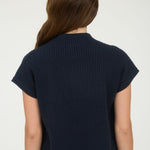 Nora Ribbed Mock Neck Sweater - MTT Collective